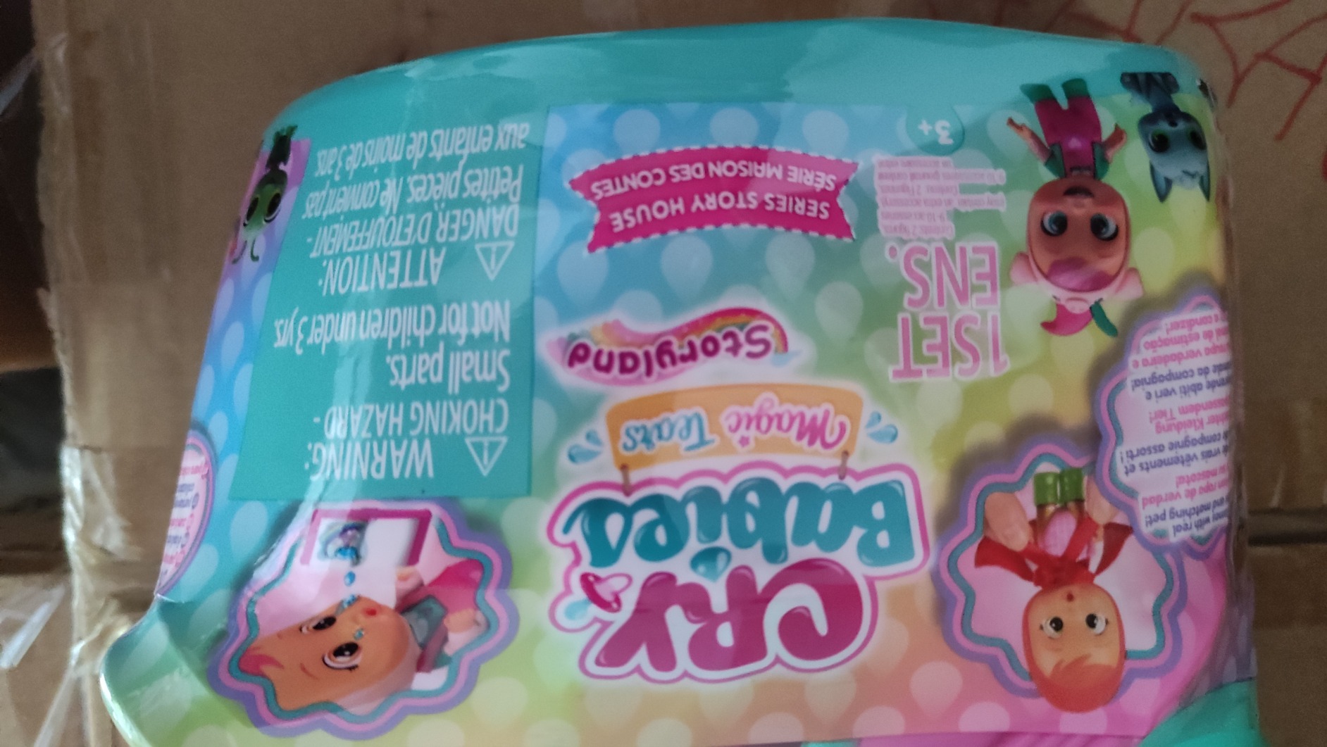 Cry Babies Magic Tears Casetta Castello Mini Bambola Sorpresa 8 Pezzi