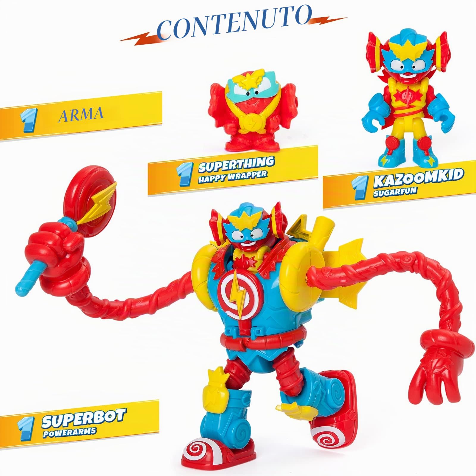 Superthings Superbot Sugarfun Robot Eroe Articolato