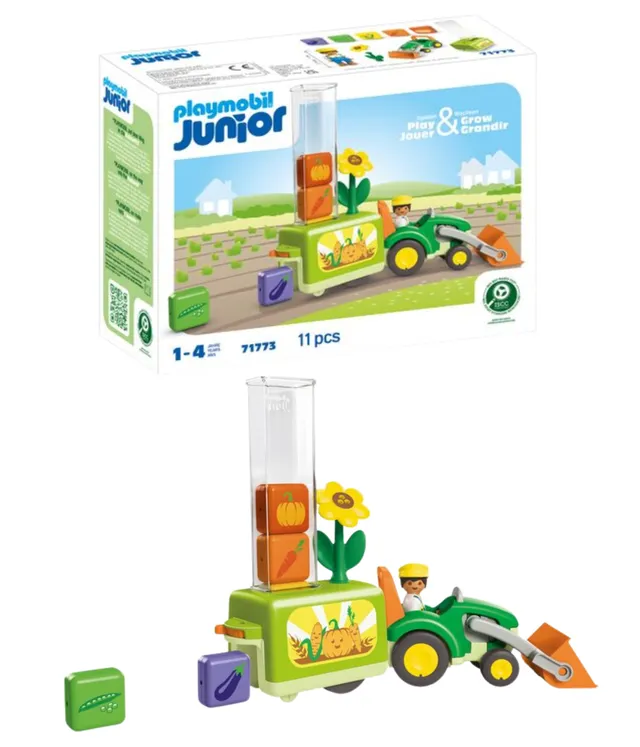 PLAYMOBIL Country Trattore con Piantatrice Giocattolo Fattoria Figure
