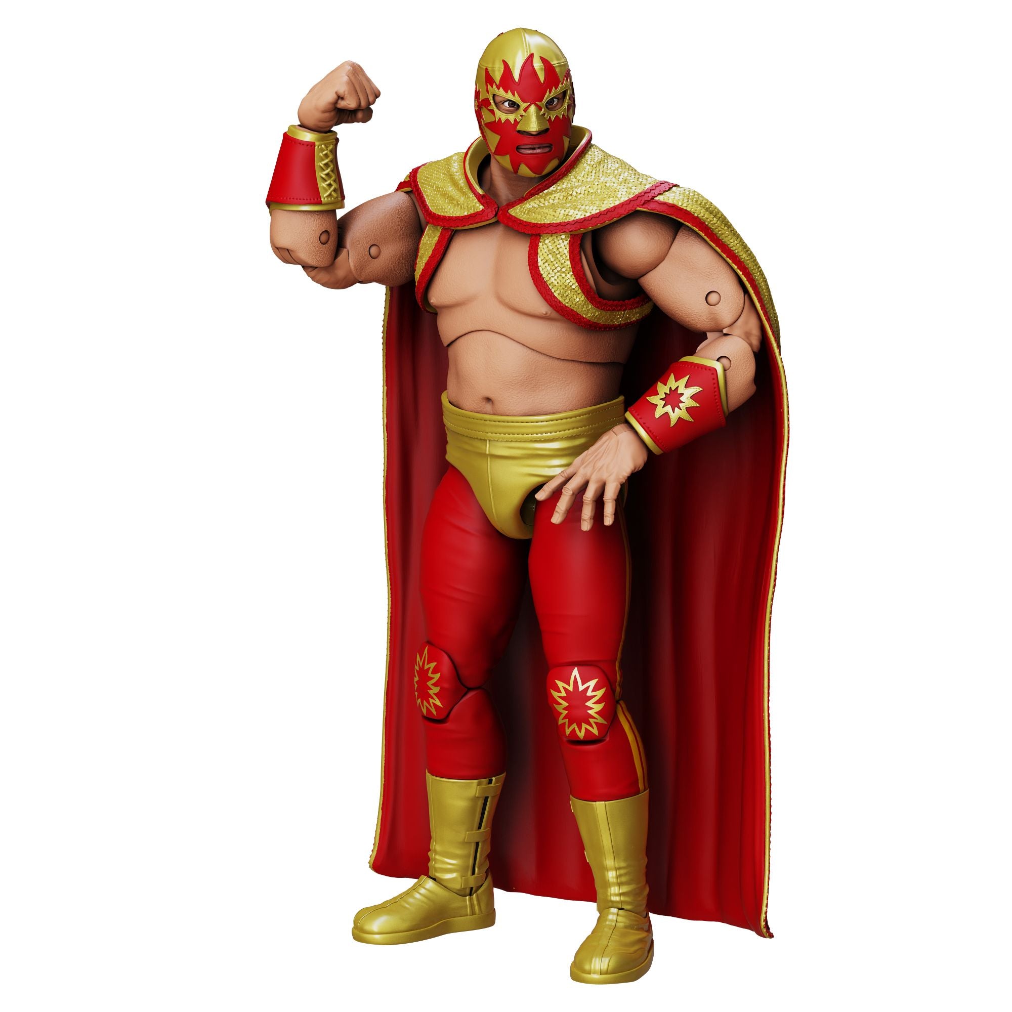 Boss Fight Studio Lucha Libre Solar action figure