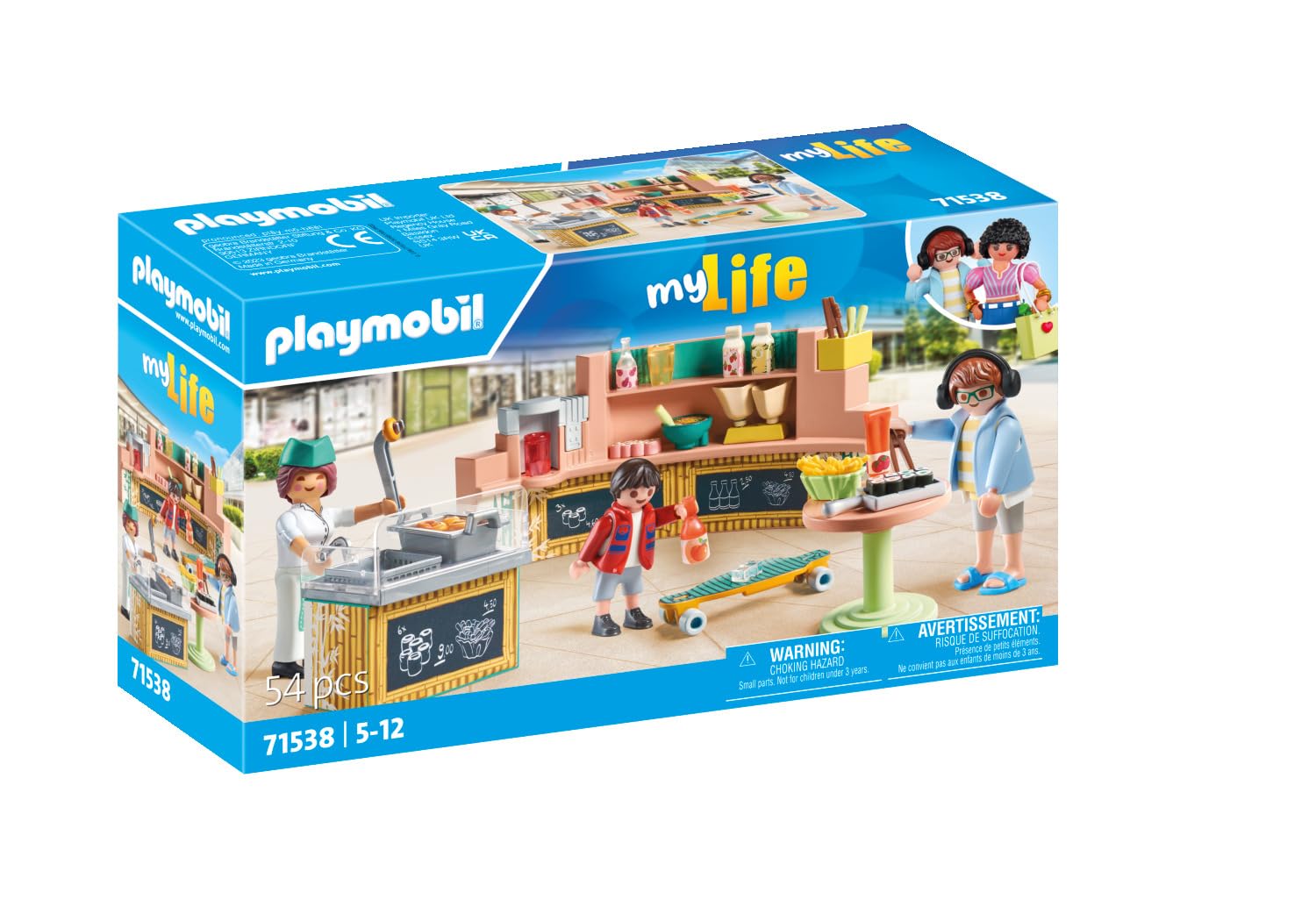 PLAYMOBIL myLife 71538 area ristoro 54 pezzi