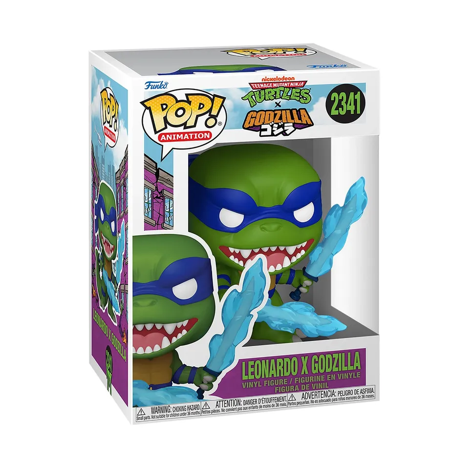 Funko Pop Leonardo x Godzilla funko pop animation