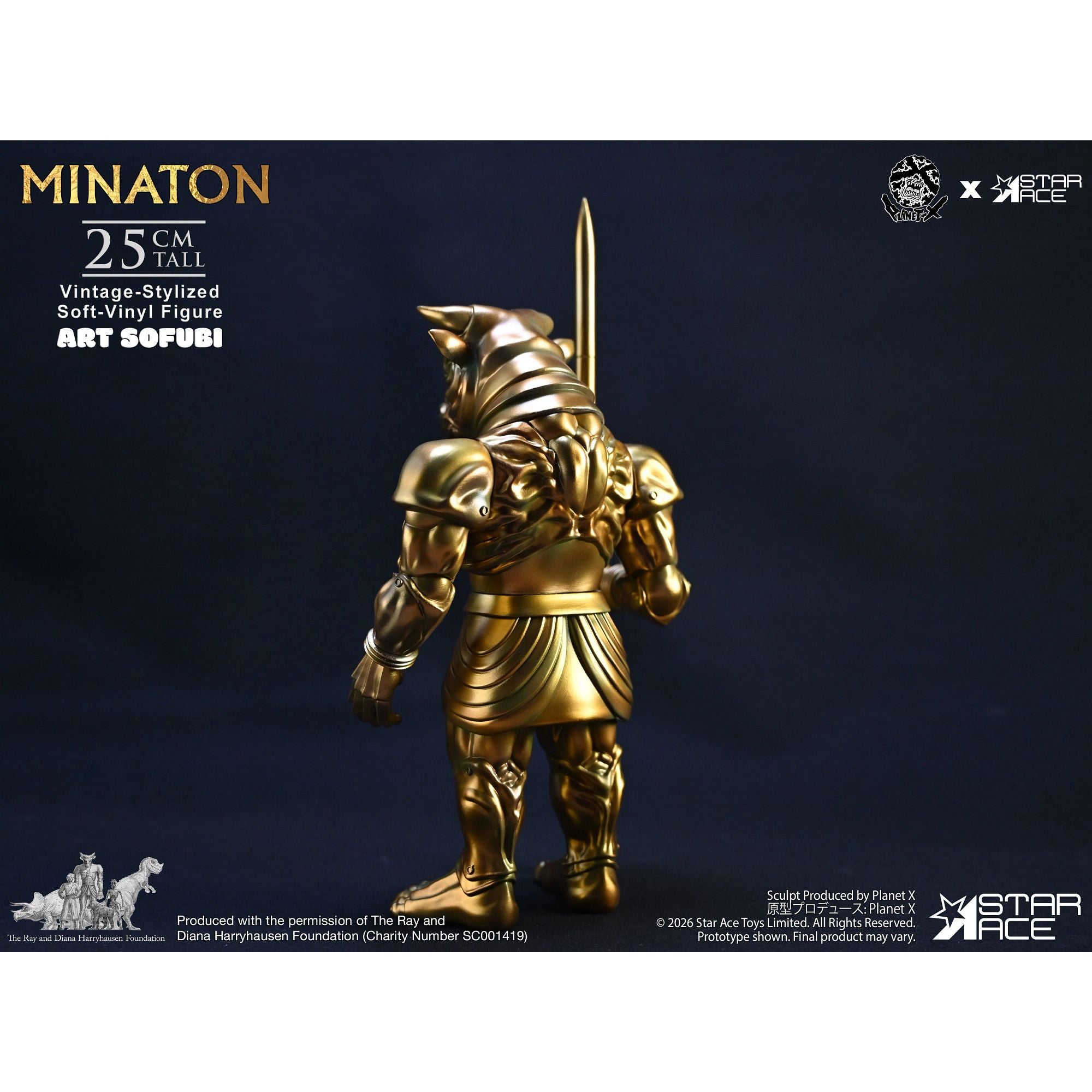 Star Ace Minaton Vintage vinile figura 25 cm Sinbad