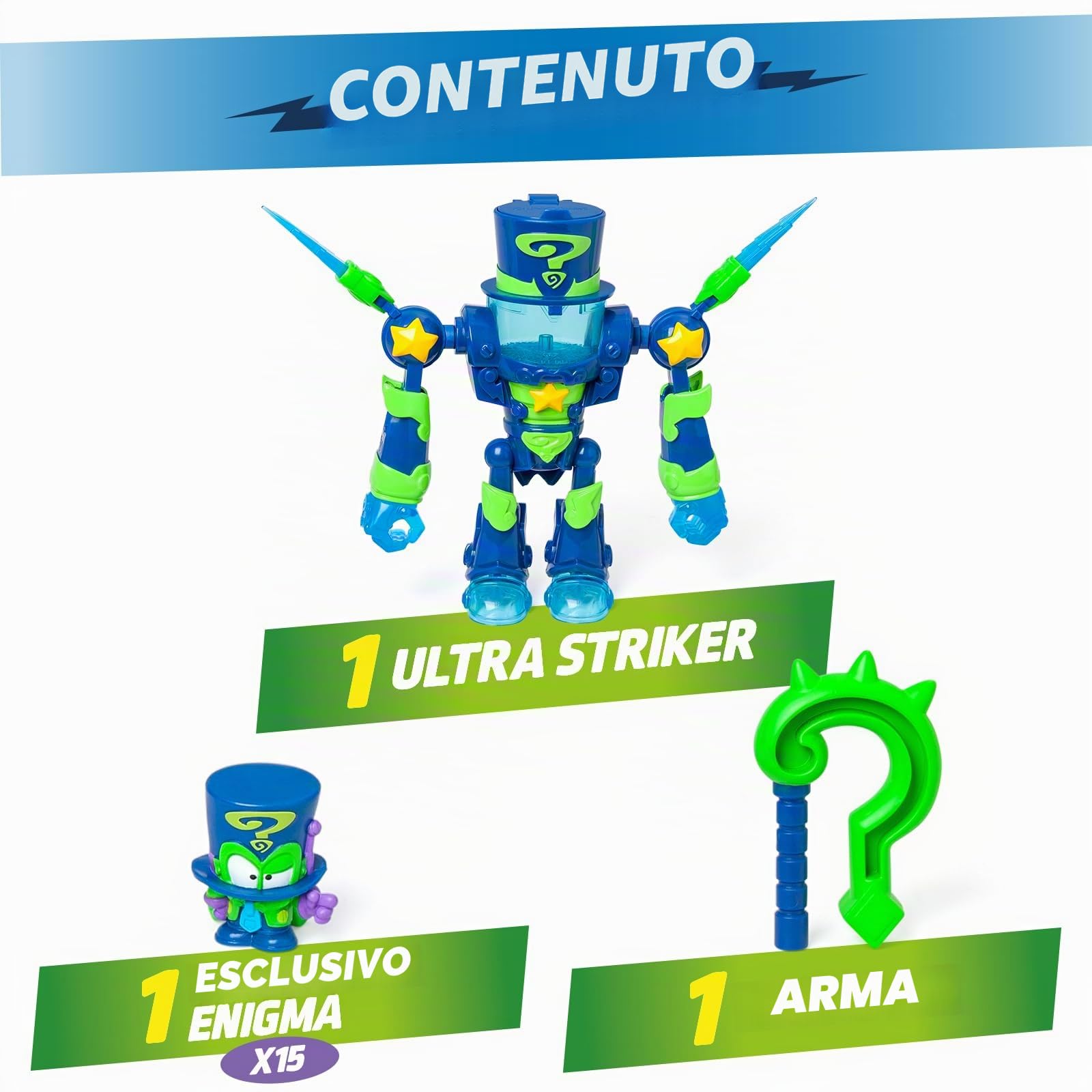 Superthings Guardians of Kazoom Ultra Striker Enigma Robot