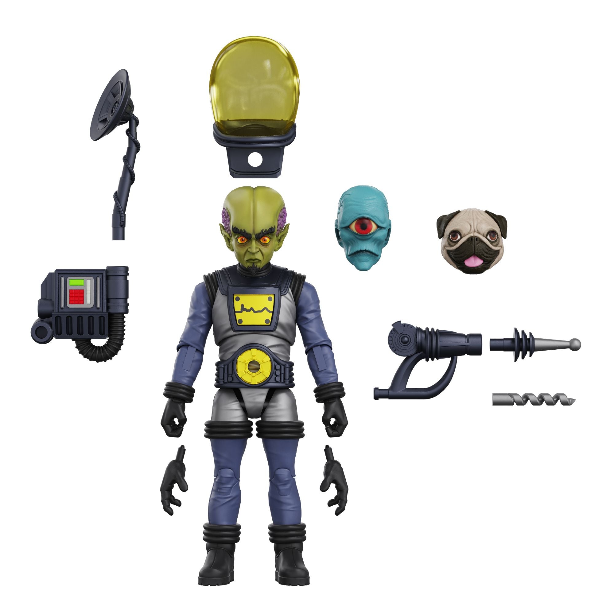 Boss Fight Hero Hacks Zarko action figure 4 pollici