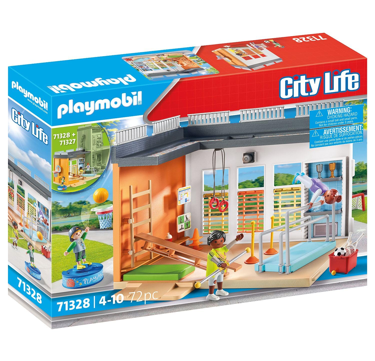 Playmobil City Life 71328 Palestra Attrezzata 72 Pezzi