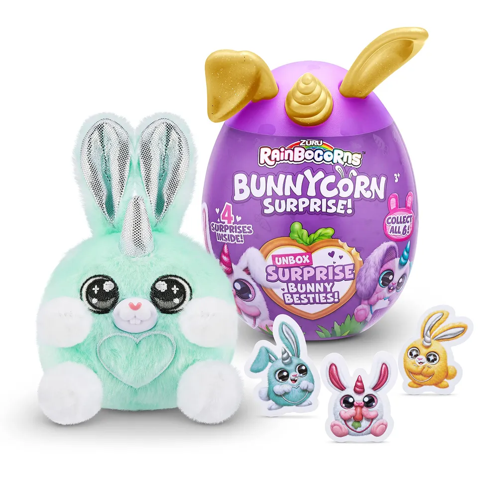 Rainbocorns Bunnycorn Surprise confezione 2 peluche uova