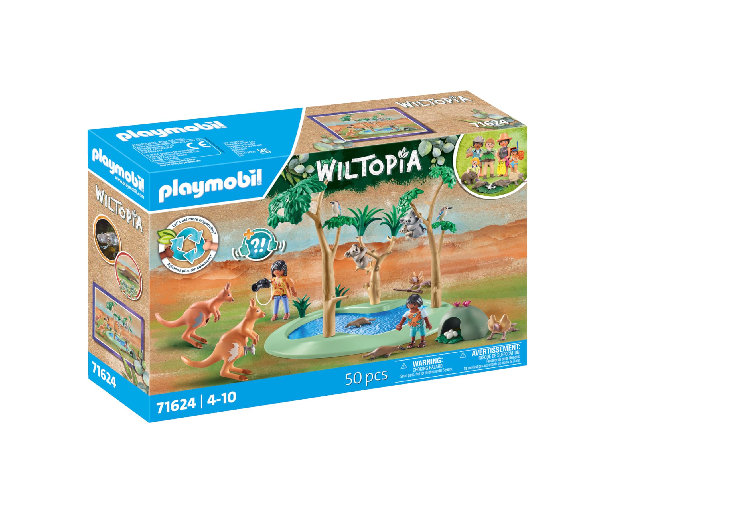 PLAYMOBIL Wiltopia 71624 Fauna Australiana Giocattolo 50 Pezzi