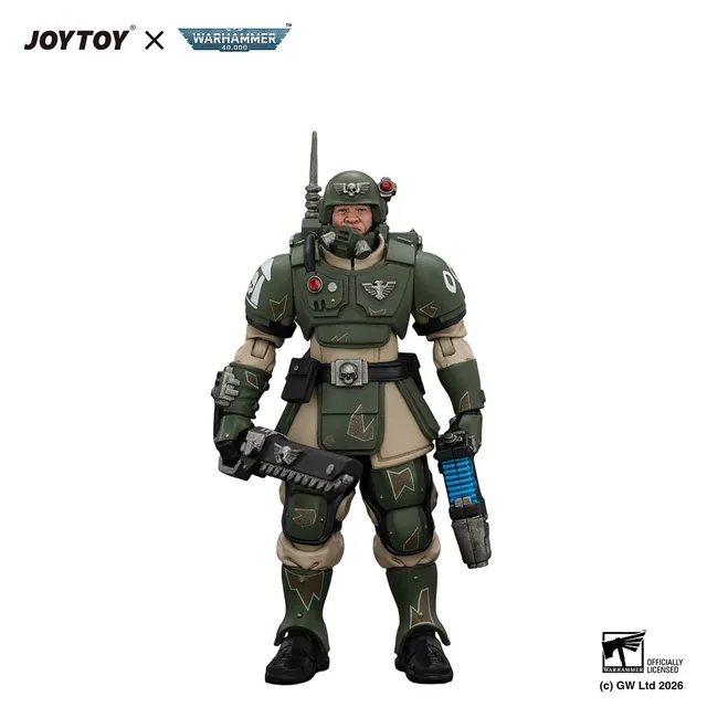 JoyToy Warhammer 40K Kasrkin Astra Militarum action figure