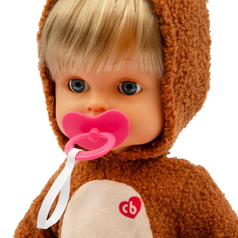 Cicciobello Classic Teddy Bear bambola 42 cm con ciuccio