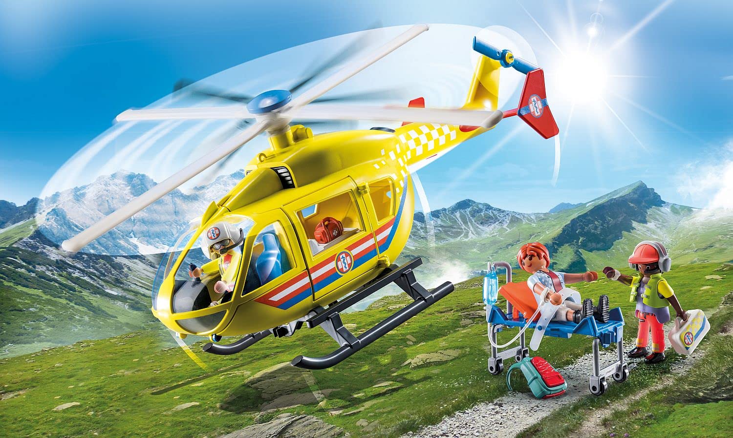 PLAYMOBIL City Life 71203 elicottero soccorso 48 pezzi