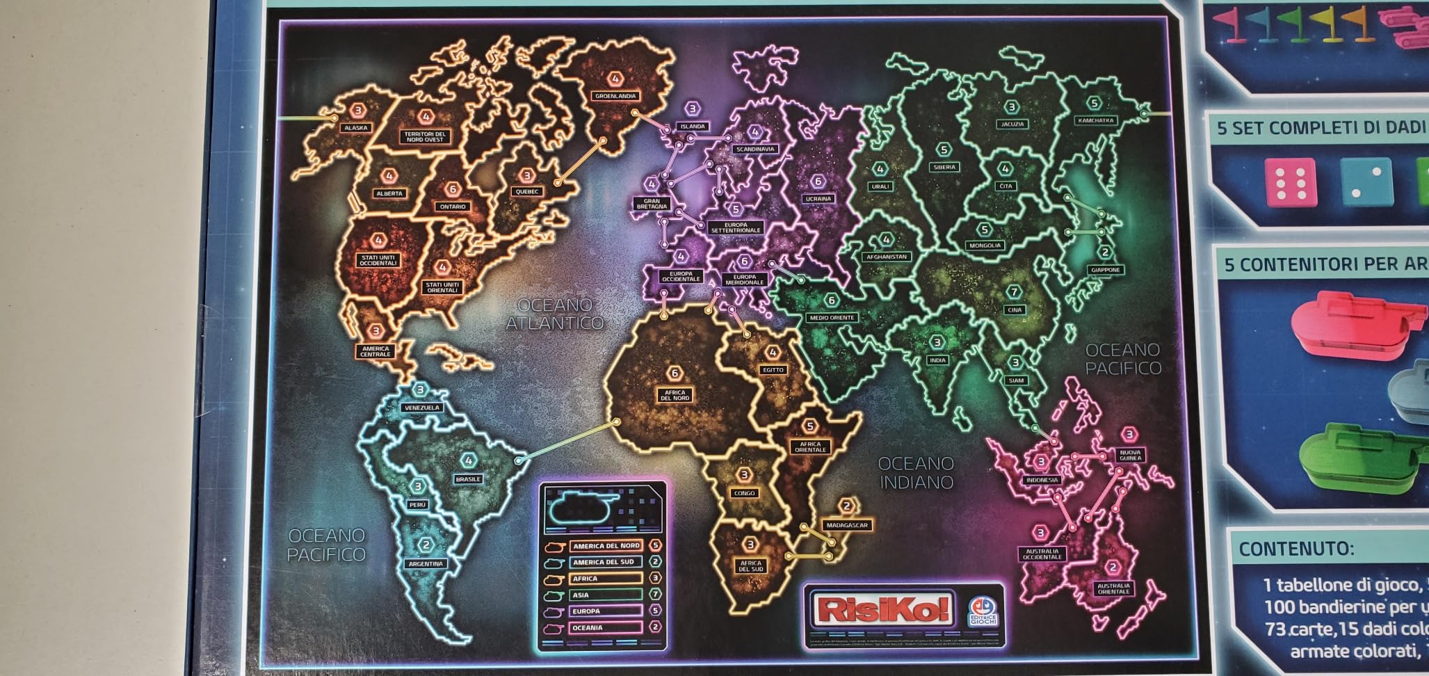 Risiko Edizione Deluxe gioco da tavolo Versione Deluxe