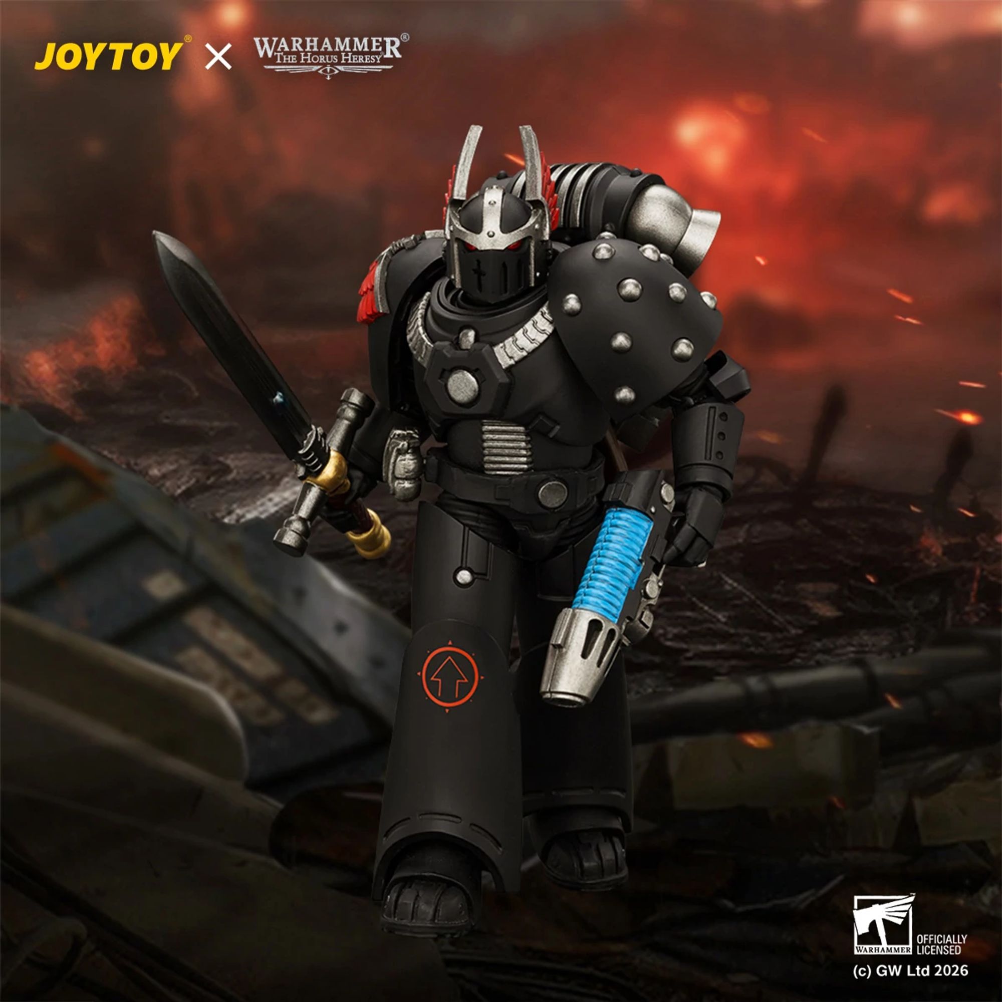 JoyToy Dark Angels MKVI Tactical Sergeant action figure spada