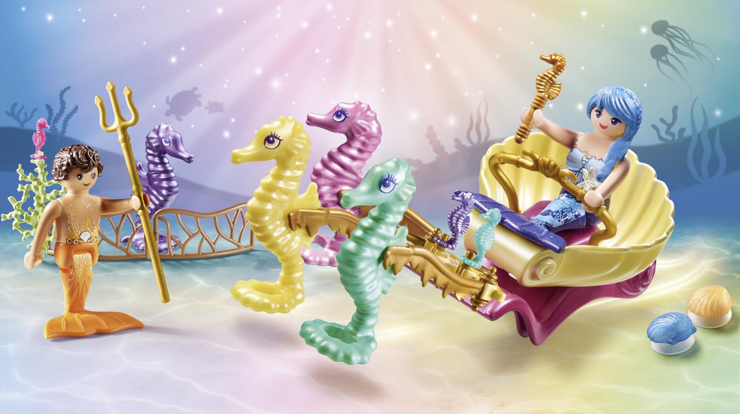 PLAYMOBIL Princess Magic 71500 carrozza sirene 35 pezzi