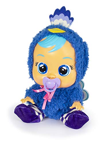 CRY BABIES Wandy pavone blu bambola pigiama 30 cm