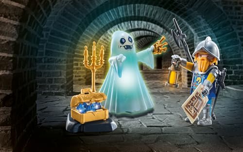 Playmobil Novelmore 71797 fantasma luminoso e cavaliere