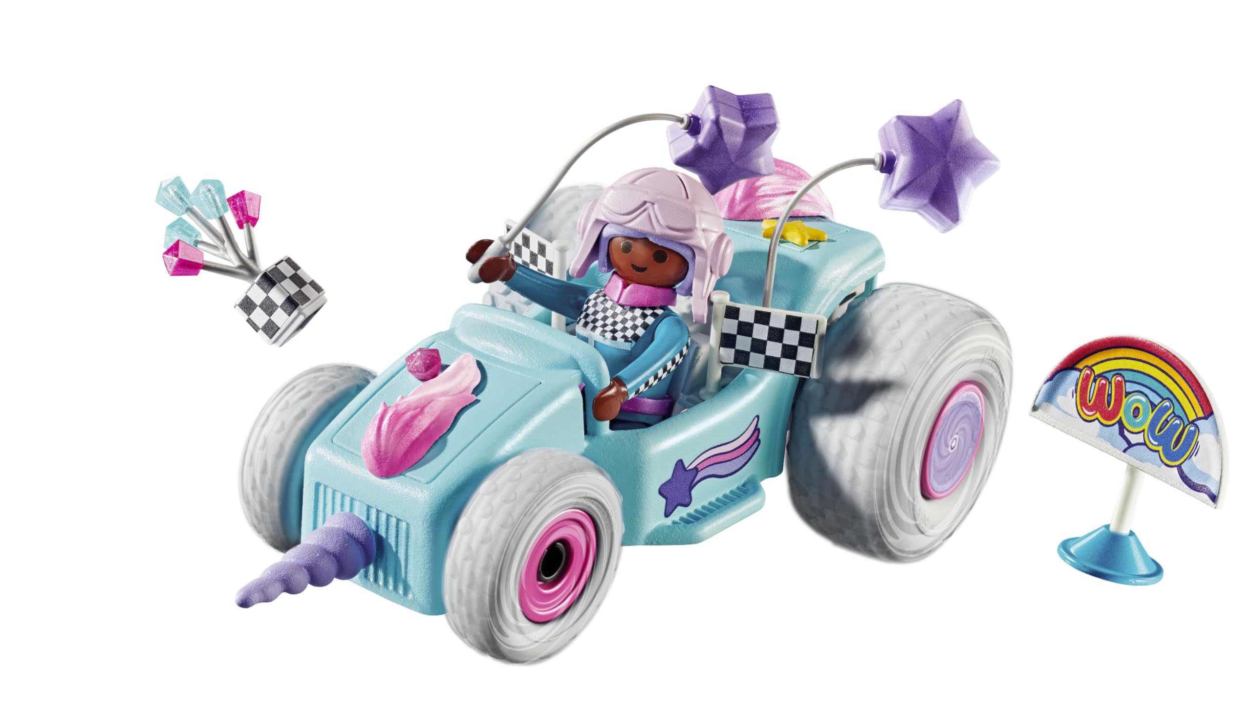 PLAYMOBIL Funstars 71635 kart Unicorno sfrecciante 46 pezzi