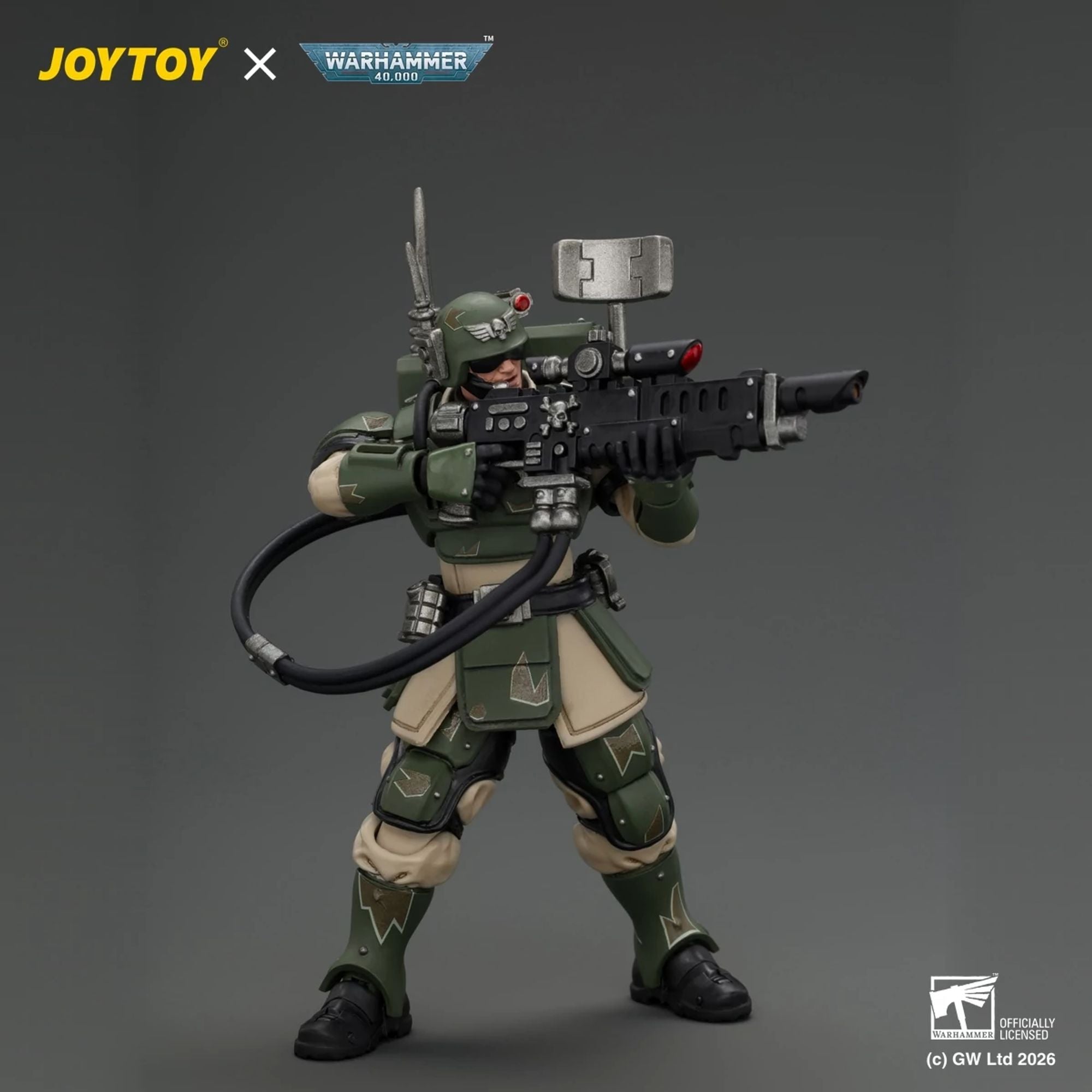JoyToy Astra Militarum Kasrkin 3 action figure Warhammer