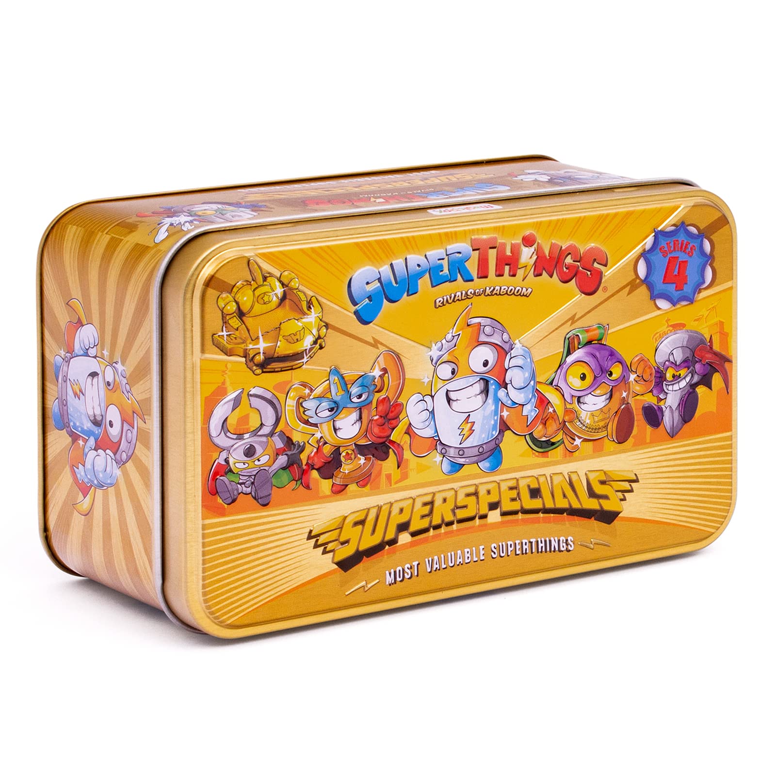 Superthings Series 4 Latta Gold figure Kid Kazoom