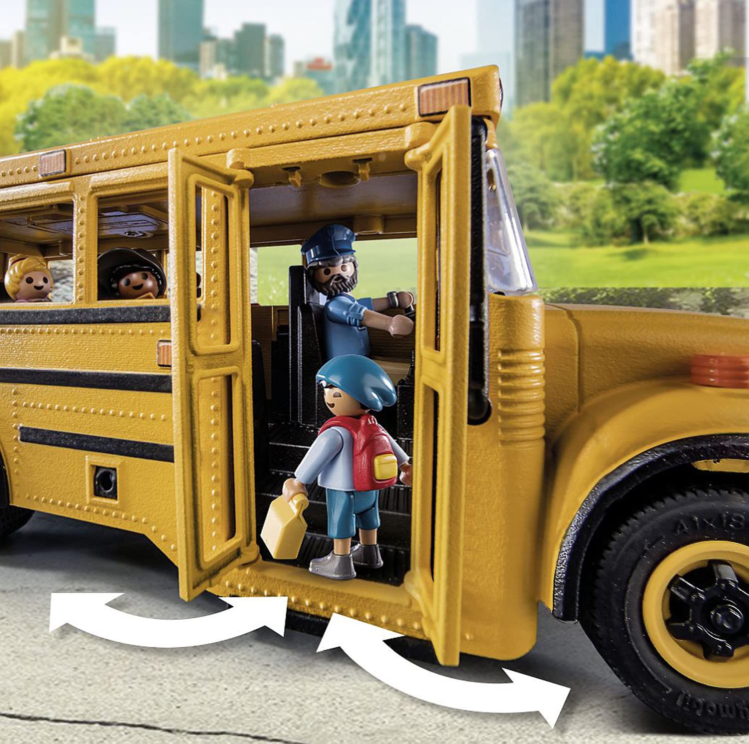 Playmobil City Life 71094 scuolabus US School Bus 46 pezzi