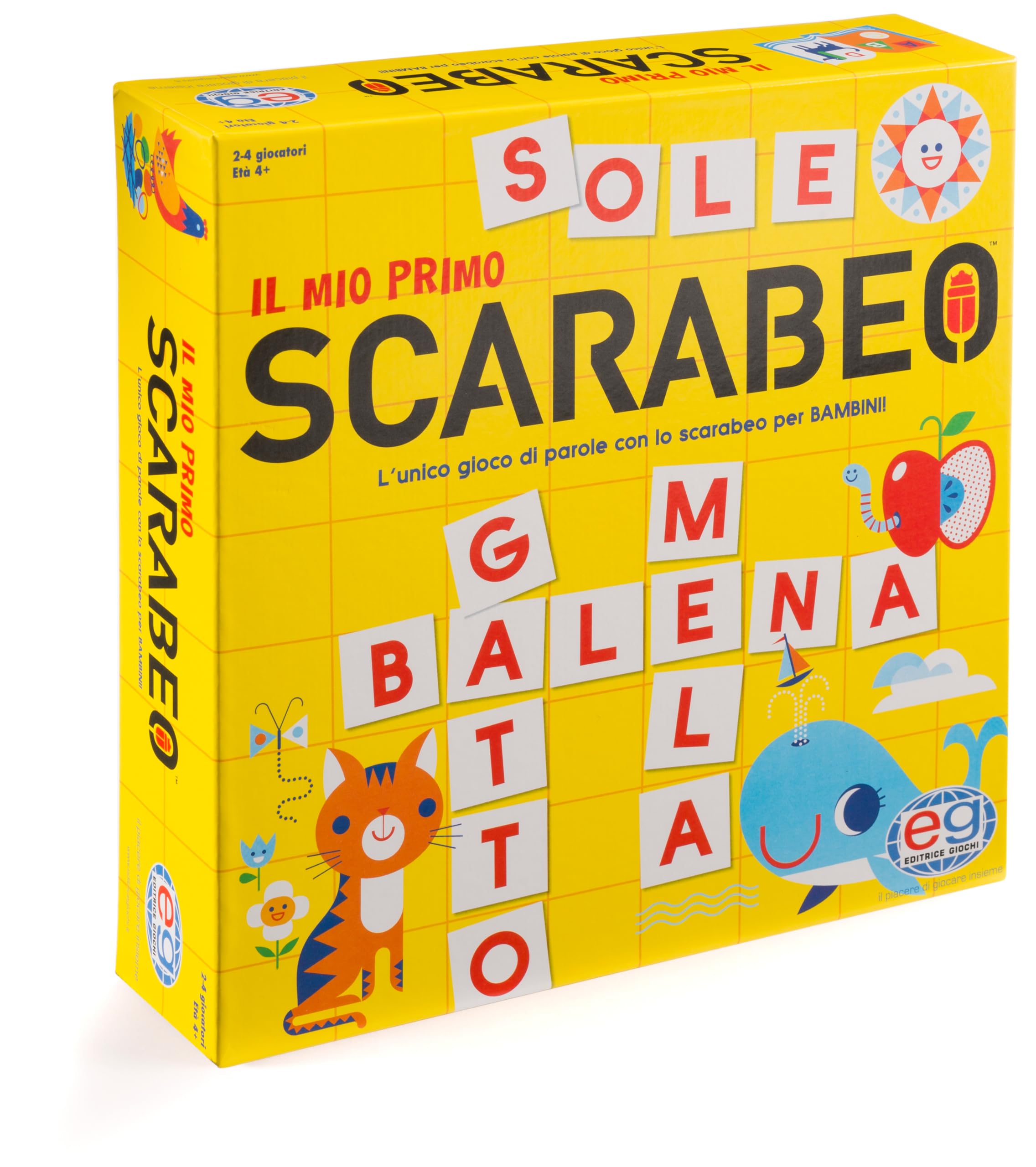 Spin Master Il Mio Primo Scarabeo gioco da tavolo 4-7 anni