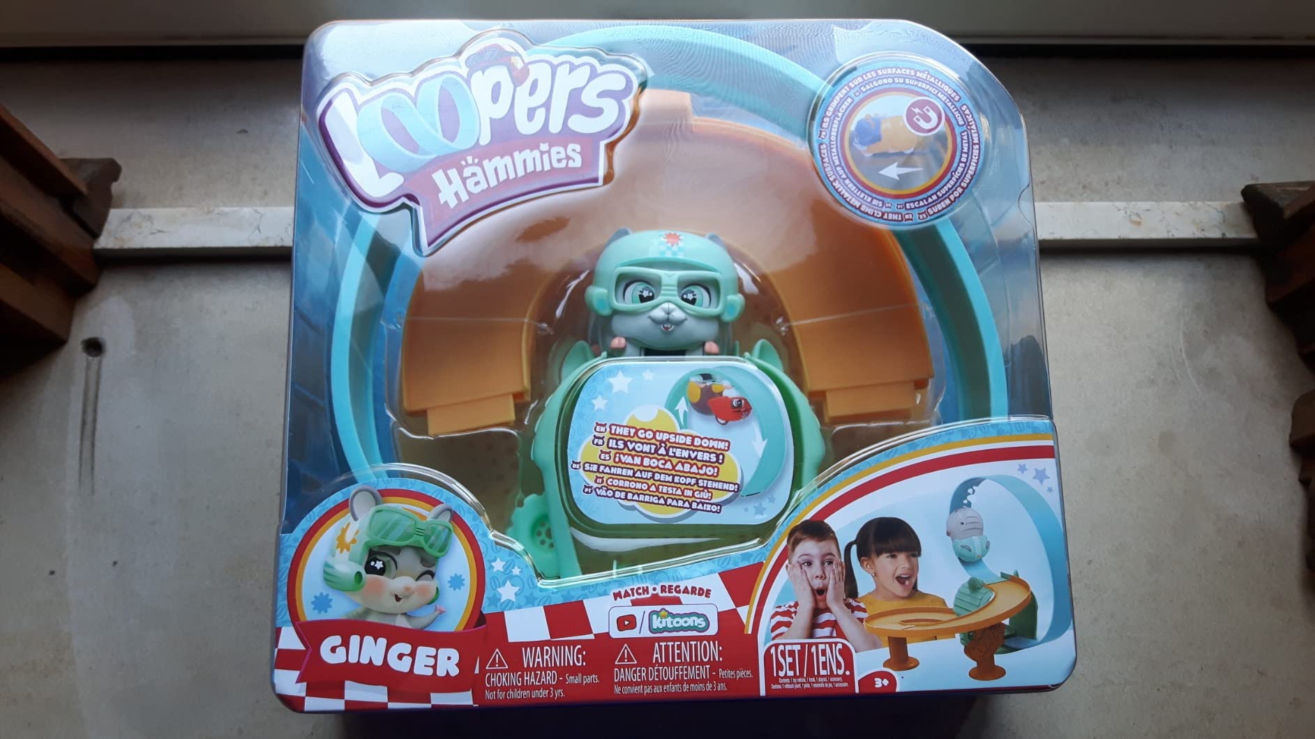 Imc Toys Loopers Hammies Ginger criceto interattivo pista