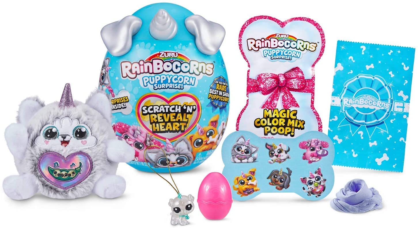 Rainbocorns Sparkle Heart Puppycorn Serie 1 peluche sorpresa