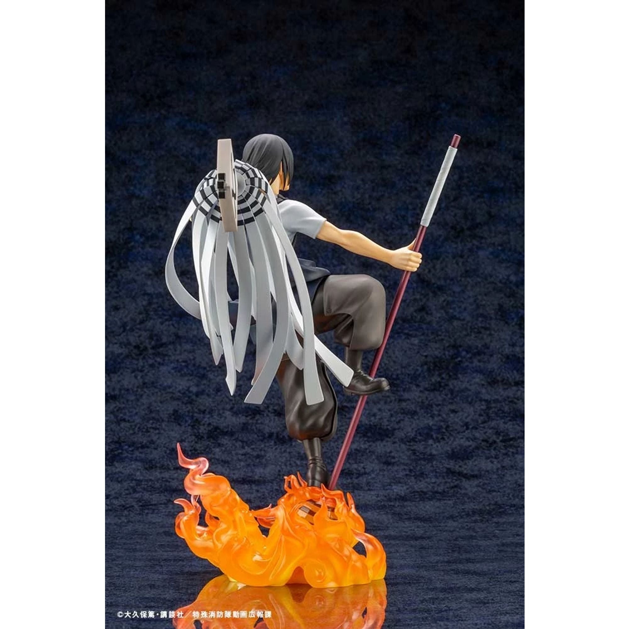 Kotobukiya ARTFX J Shinmon Benimaru statua Fire Force