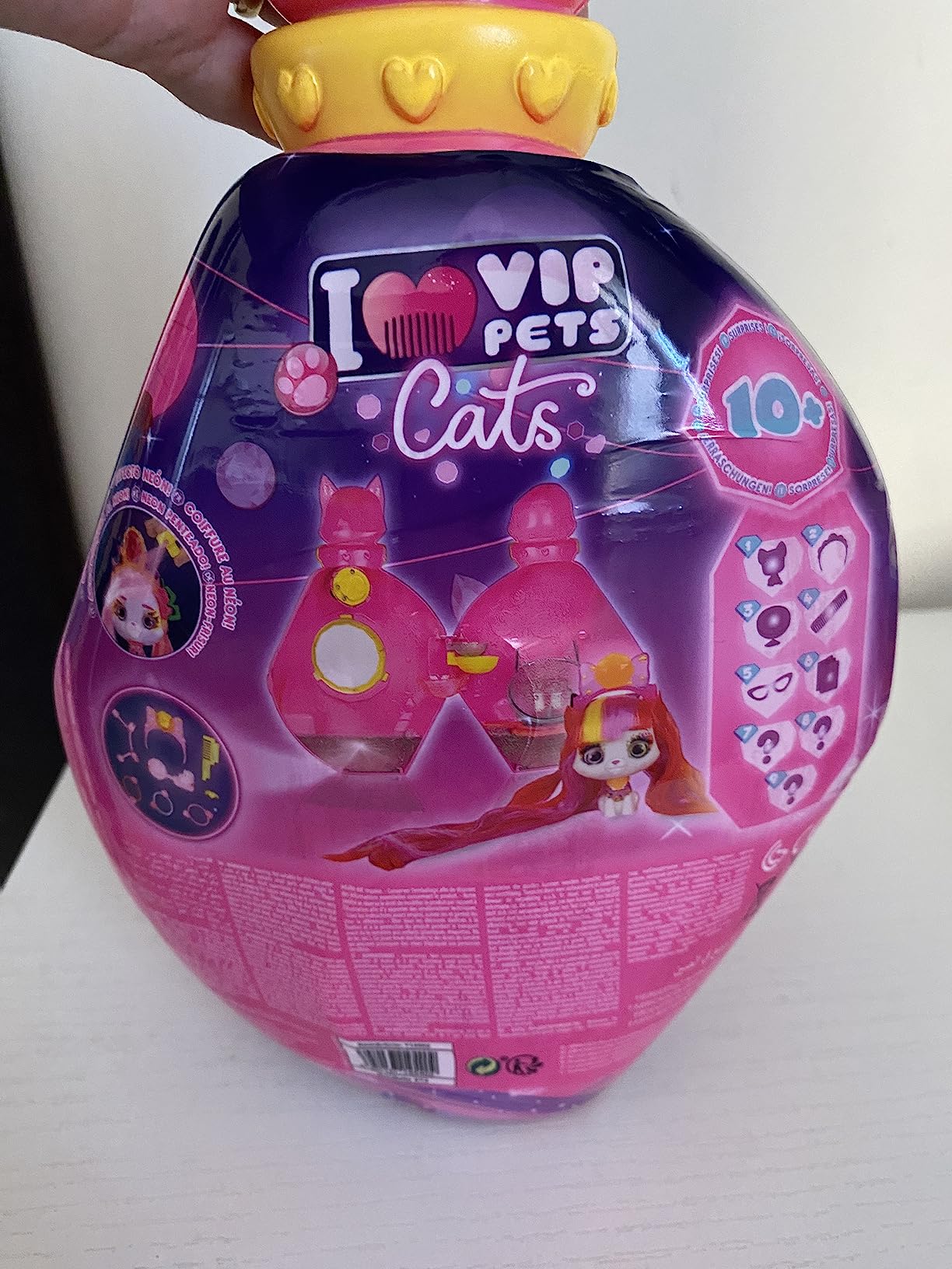 VIP Pets Cats Kitty gattini collezione brillano al buio 15 accessori