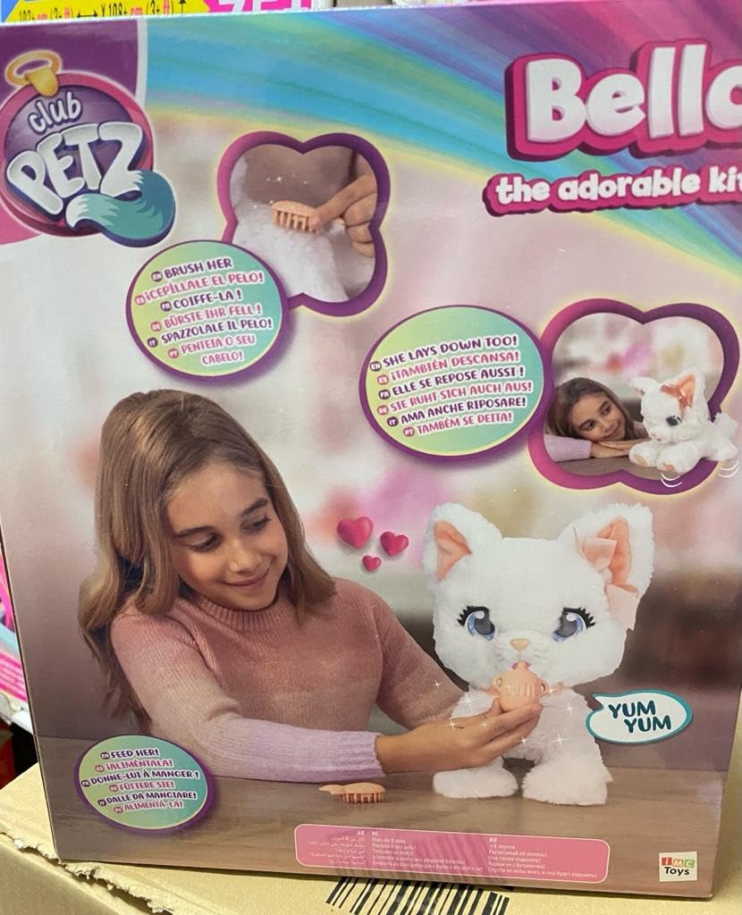 IMC Toys Club Petz Bella Gatto Peluche Interattivo 30 cm