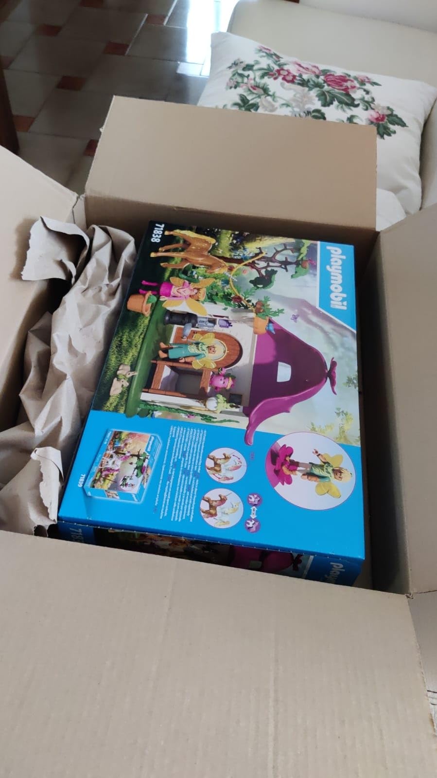 PLAYMOBIL Fantasy Magic Unicorno Lavanda con Fata figure