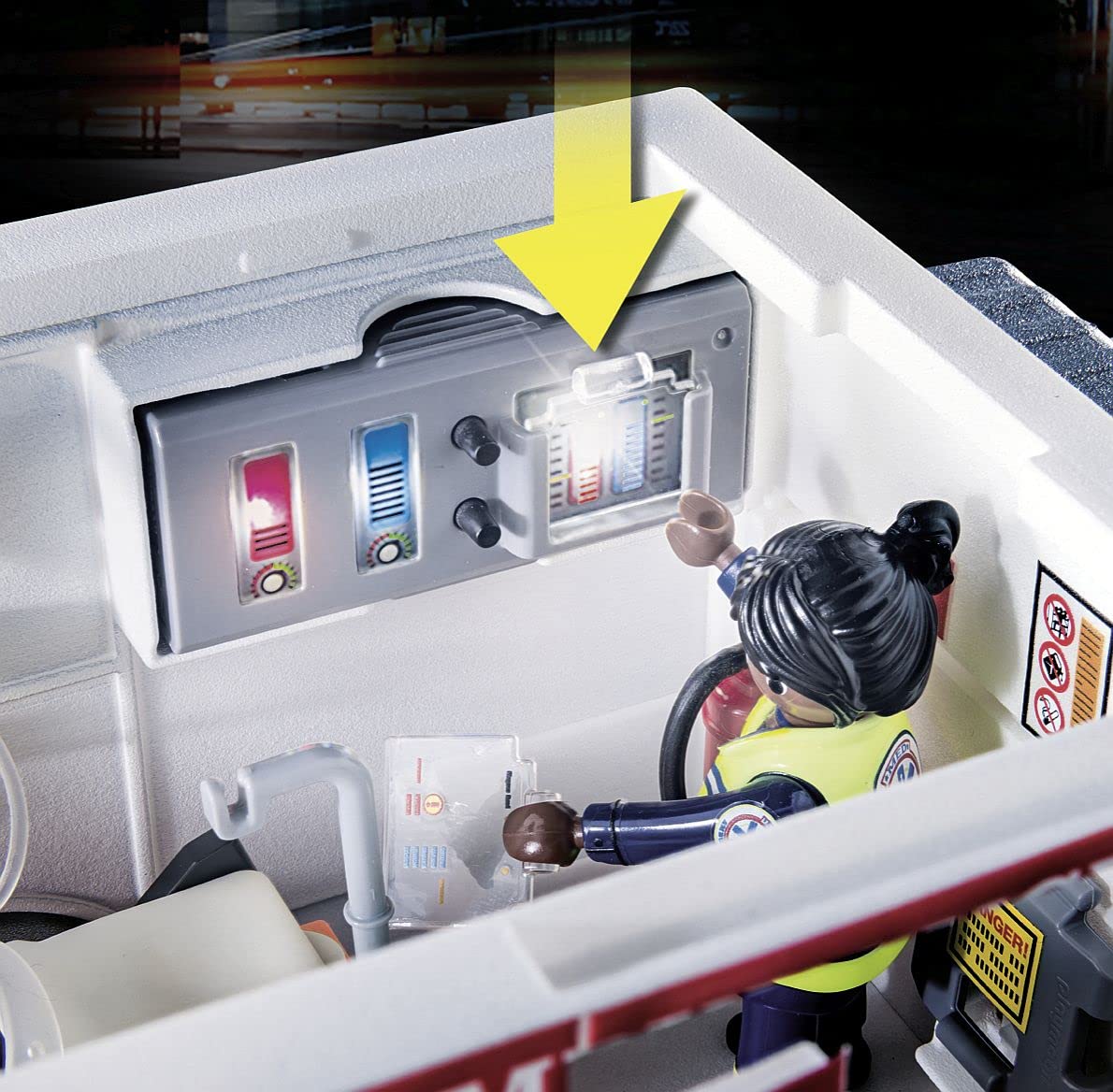 PLAYMOBIL City Action 70936 Ambulanza Americana con Luci e Suoni
