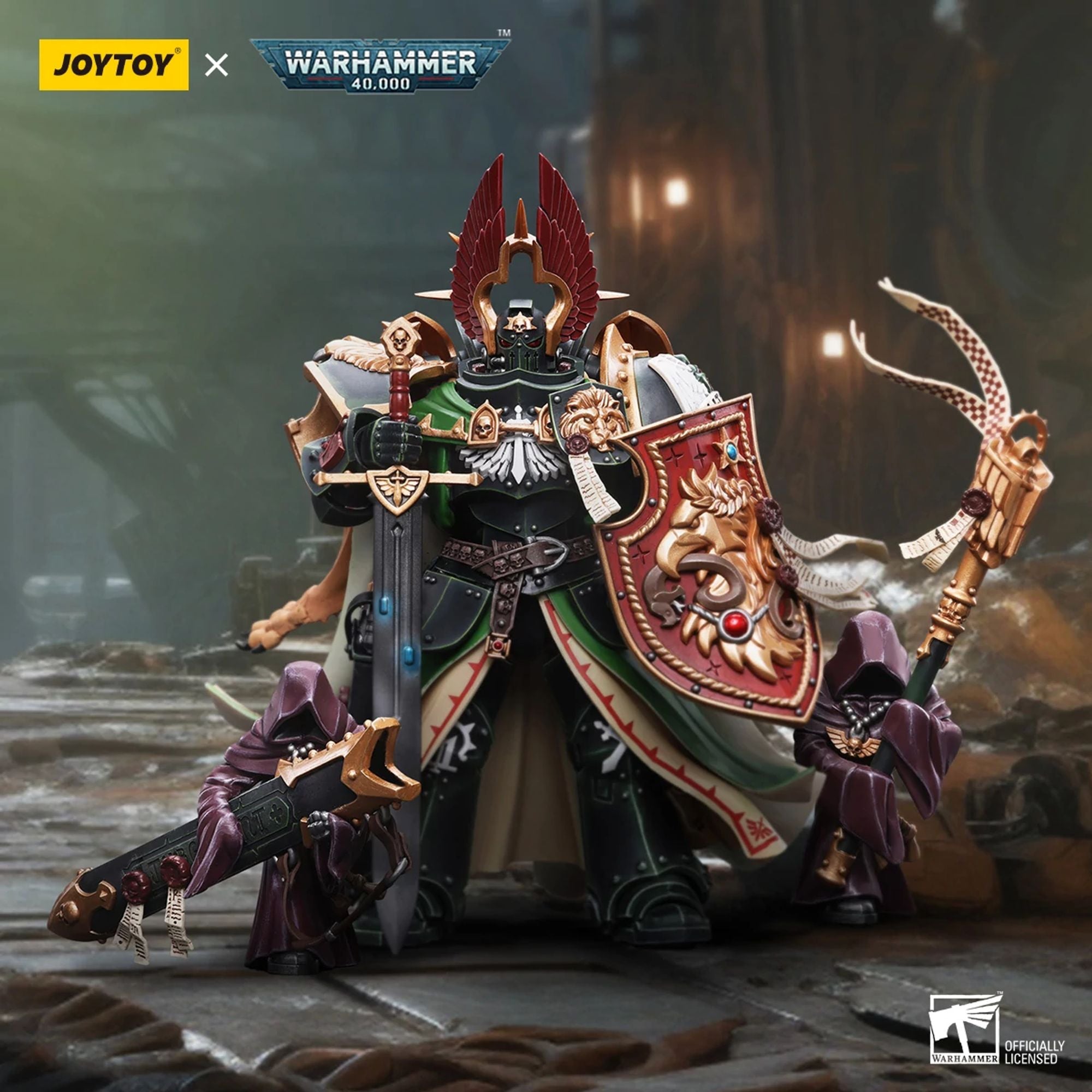 JoyToy Warhammer Dark Angels Lion El Jonson action figure
