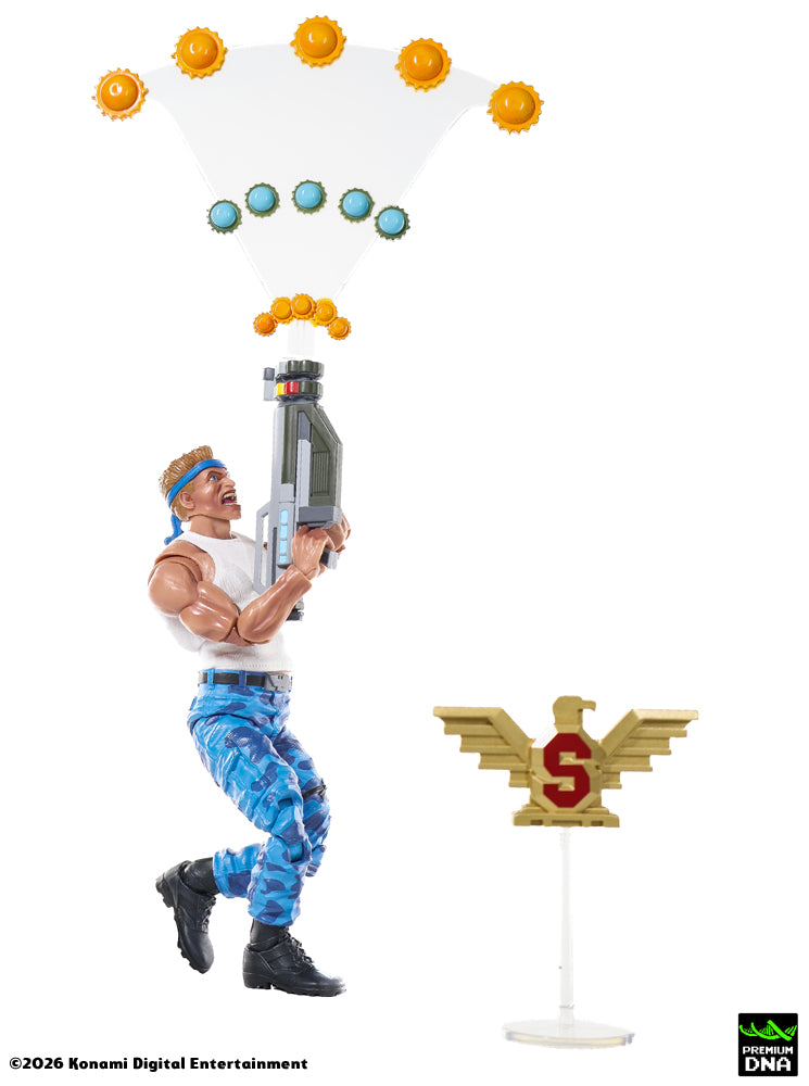 Premium DNA Contra NES Bill Rizer Maximum Payload action figure 1/12