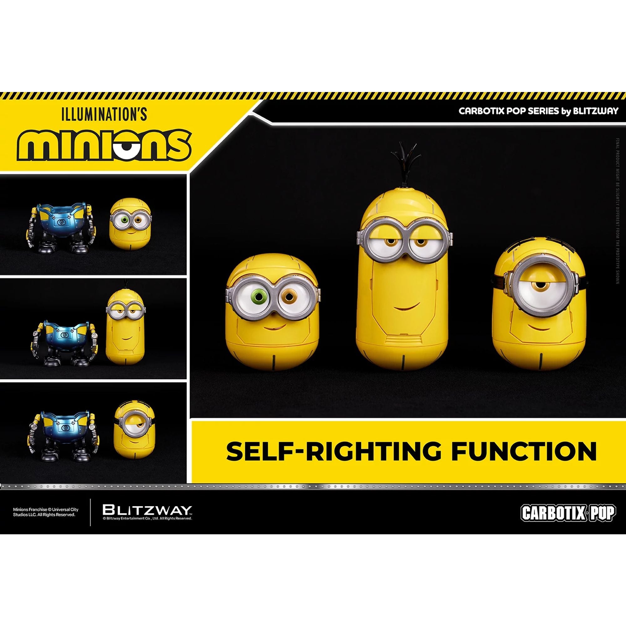 Blitzway Carbotix Pop Minion Kevin action figure 11 cm