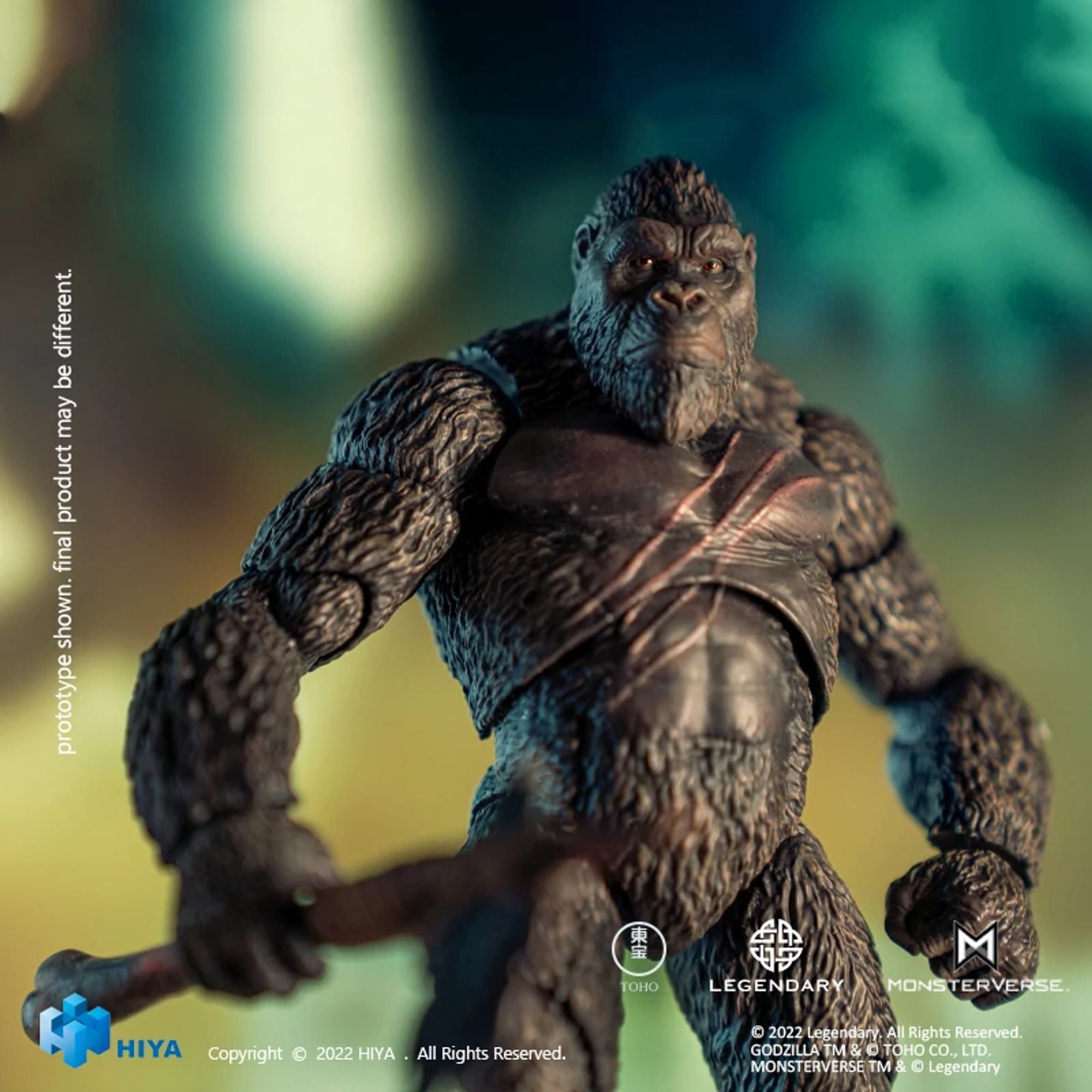 Hiya Toys Godzilla vs Kong Kong basic figure fantascienza