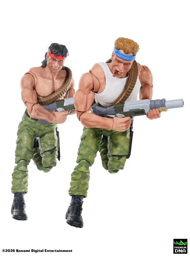 Premium DNA Contra Bill Rizer Lance Bean action figure 1/12 arcade