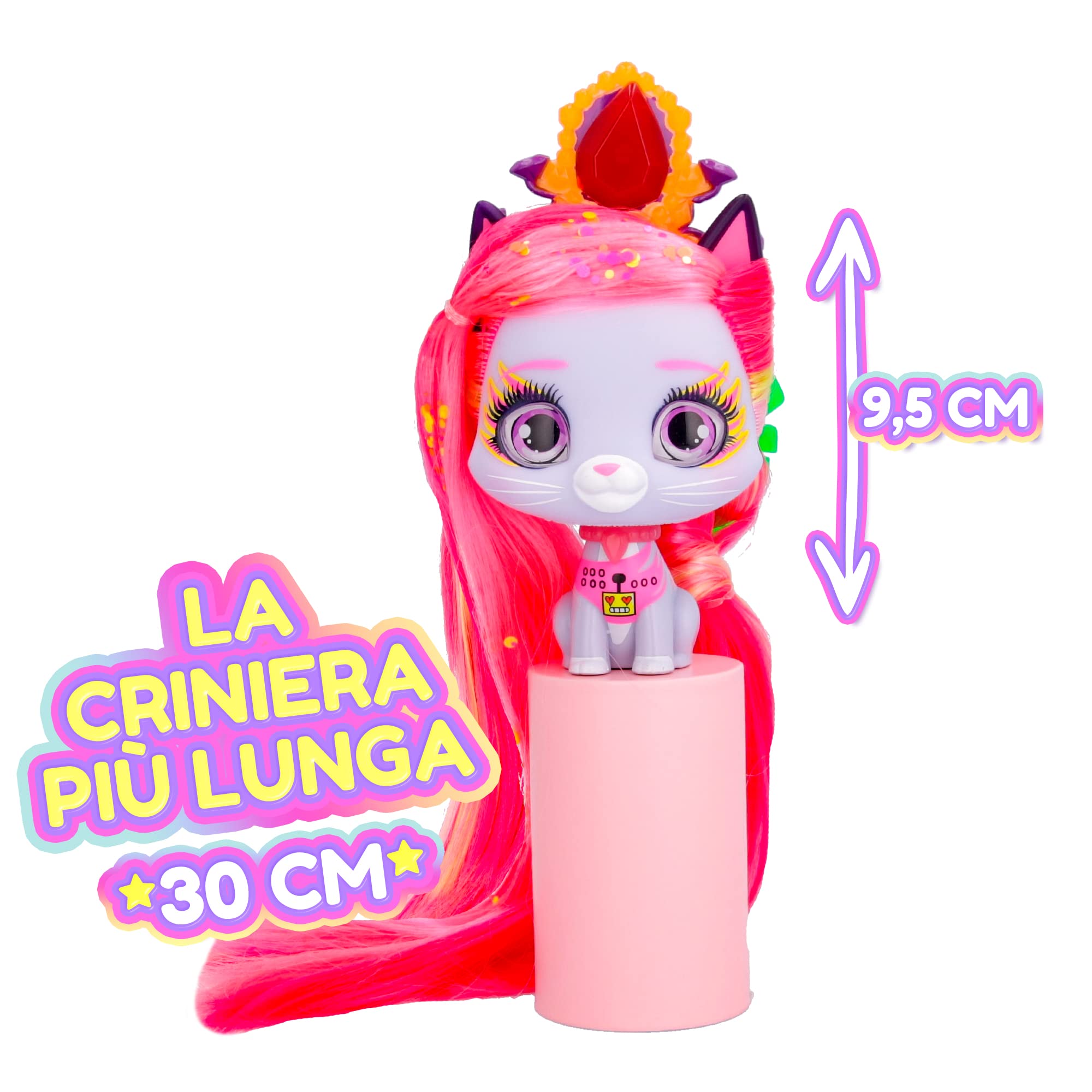 VIP Pets Cats Kitty gattini collezione brillano al buio 15 accessori