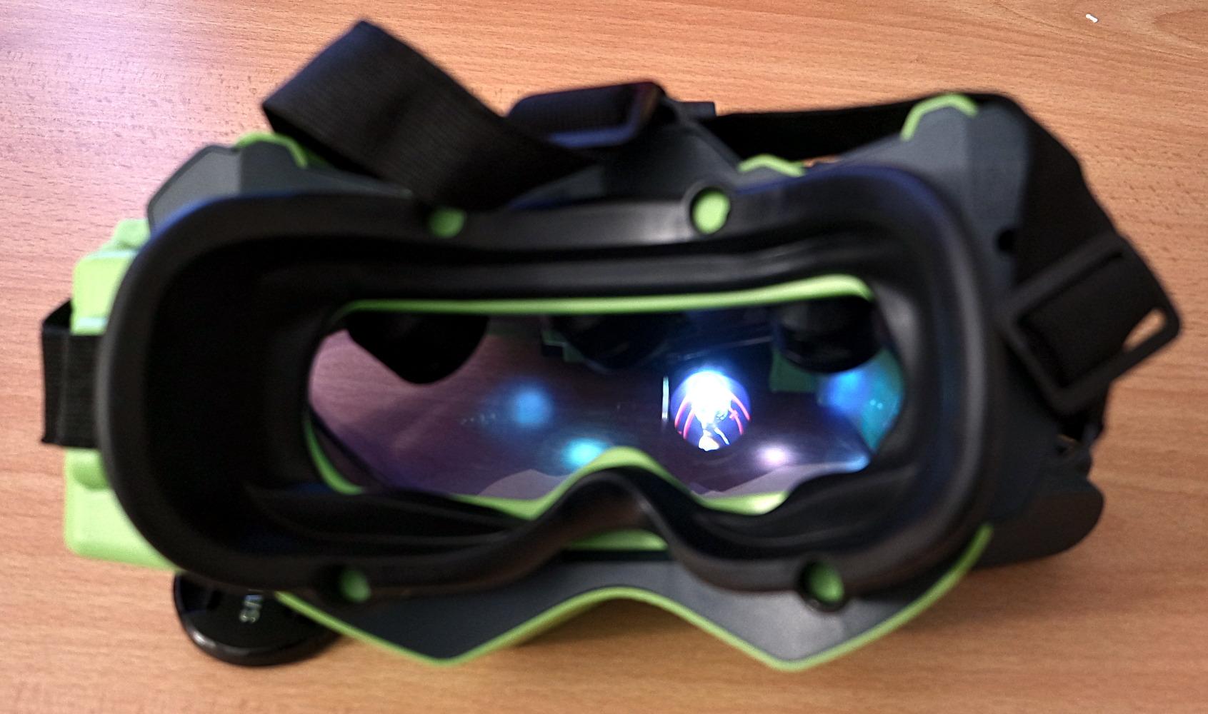 Playfun Alien Vision gioco interattivo maschera 3D pistola laser