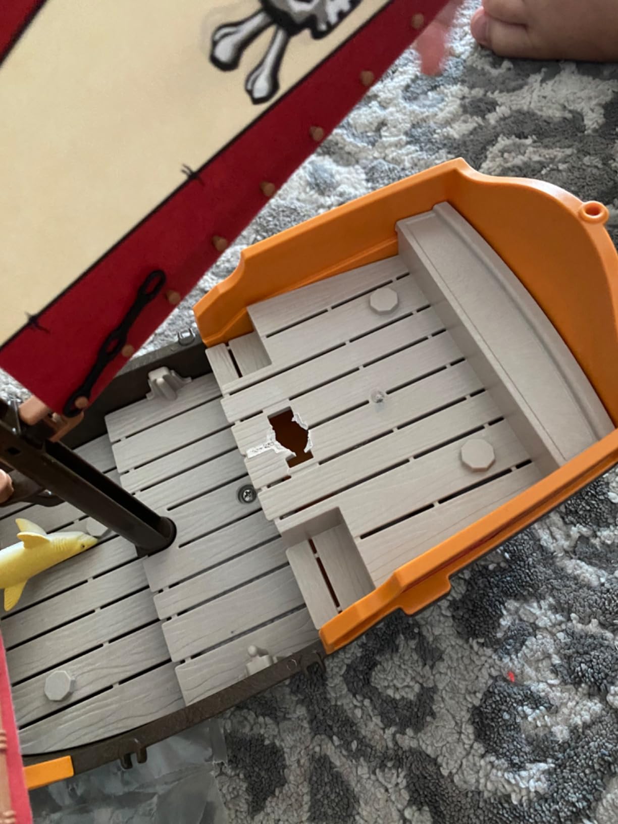 PLAYMOBIL Pirates 71418 nave pirata galleggiante con cannoni