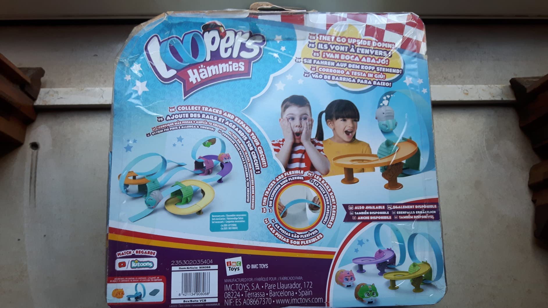 Imc Toys Loopers Hammies Ginger criceto interattivo pista