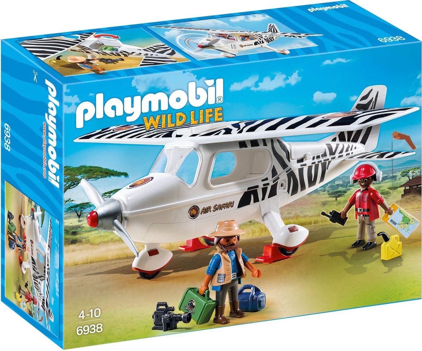 Playmobil 6939 Bracconiere con Quad playset 30 pezzi