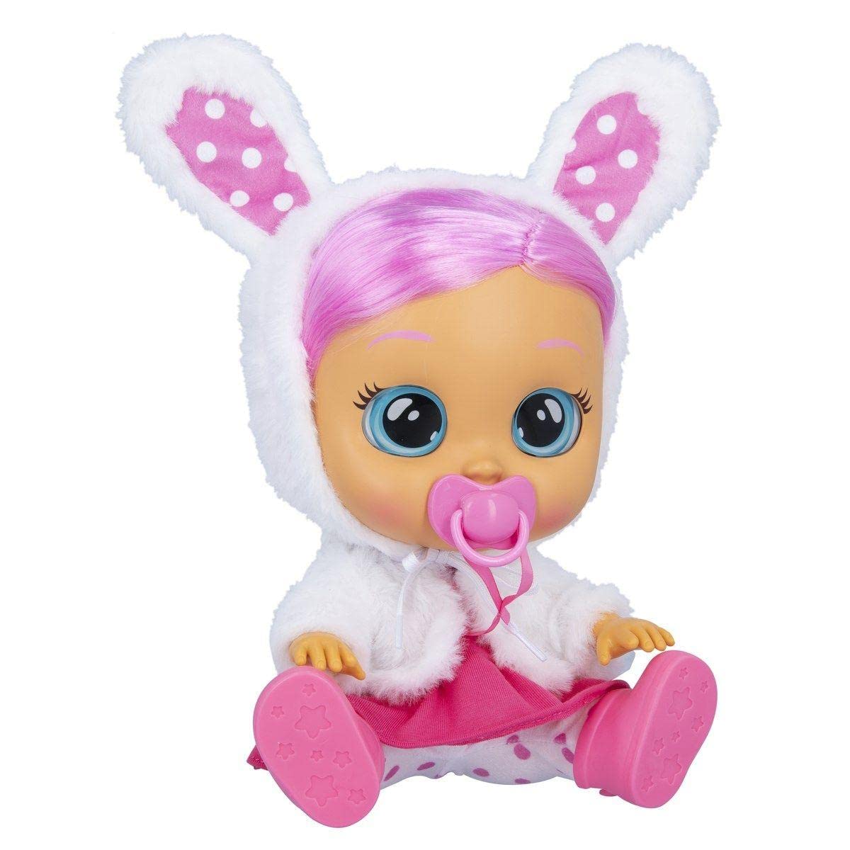 Cry Babies Dressy Coney coniglio bambola interattiva lacrime vere