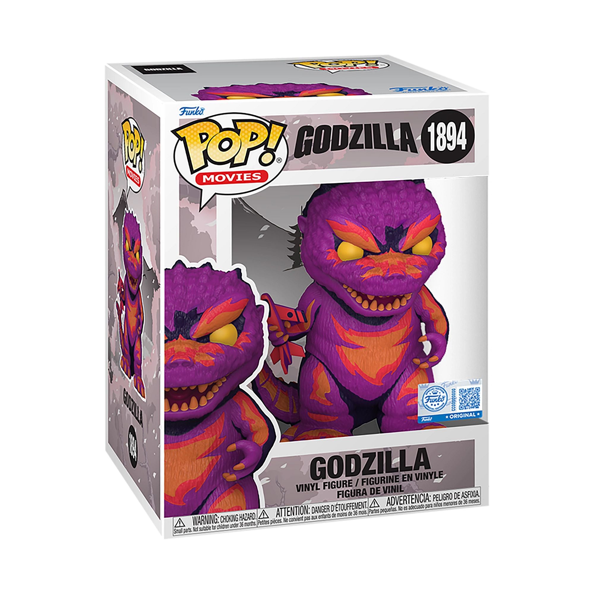 Funko Pop Premium RF Pink Godzilla Funko Pop rosa 6,5 pollici