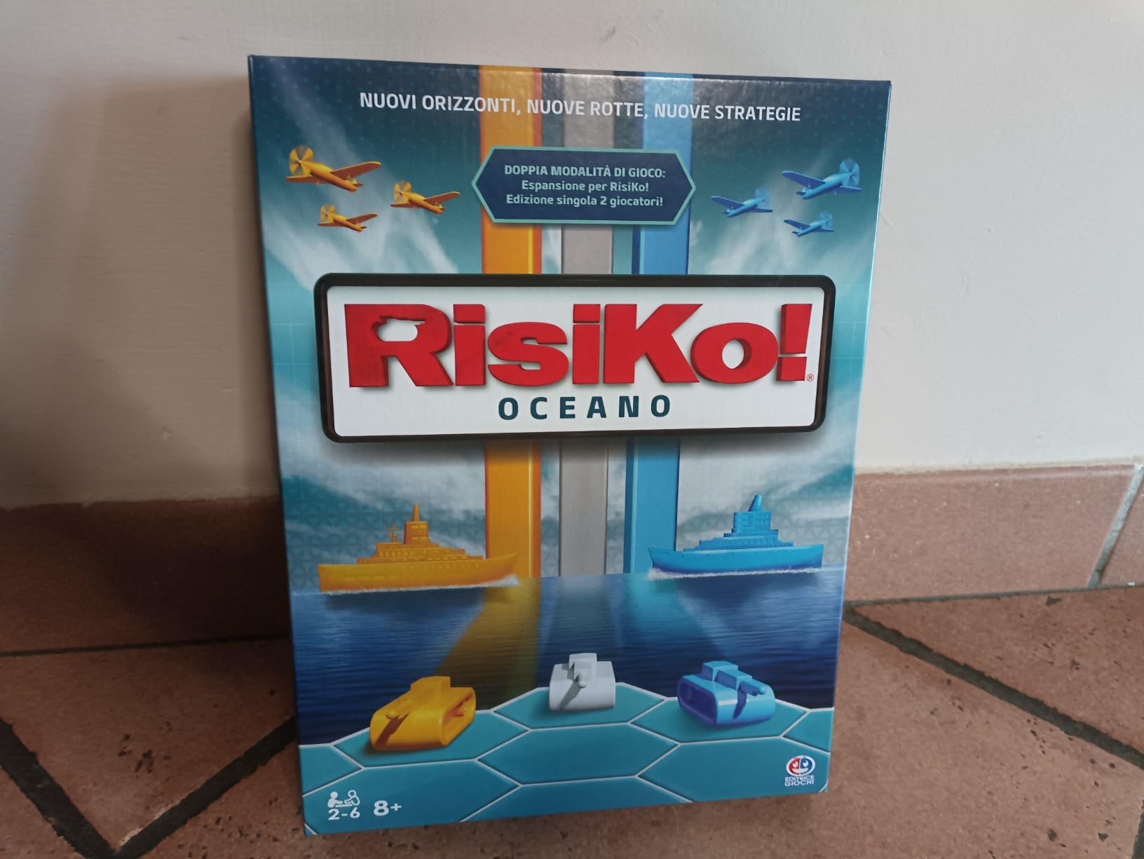 Risiko Oceano gioco da tavolo strategia 2 giocatori 8+