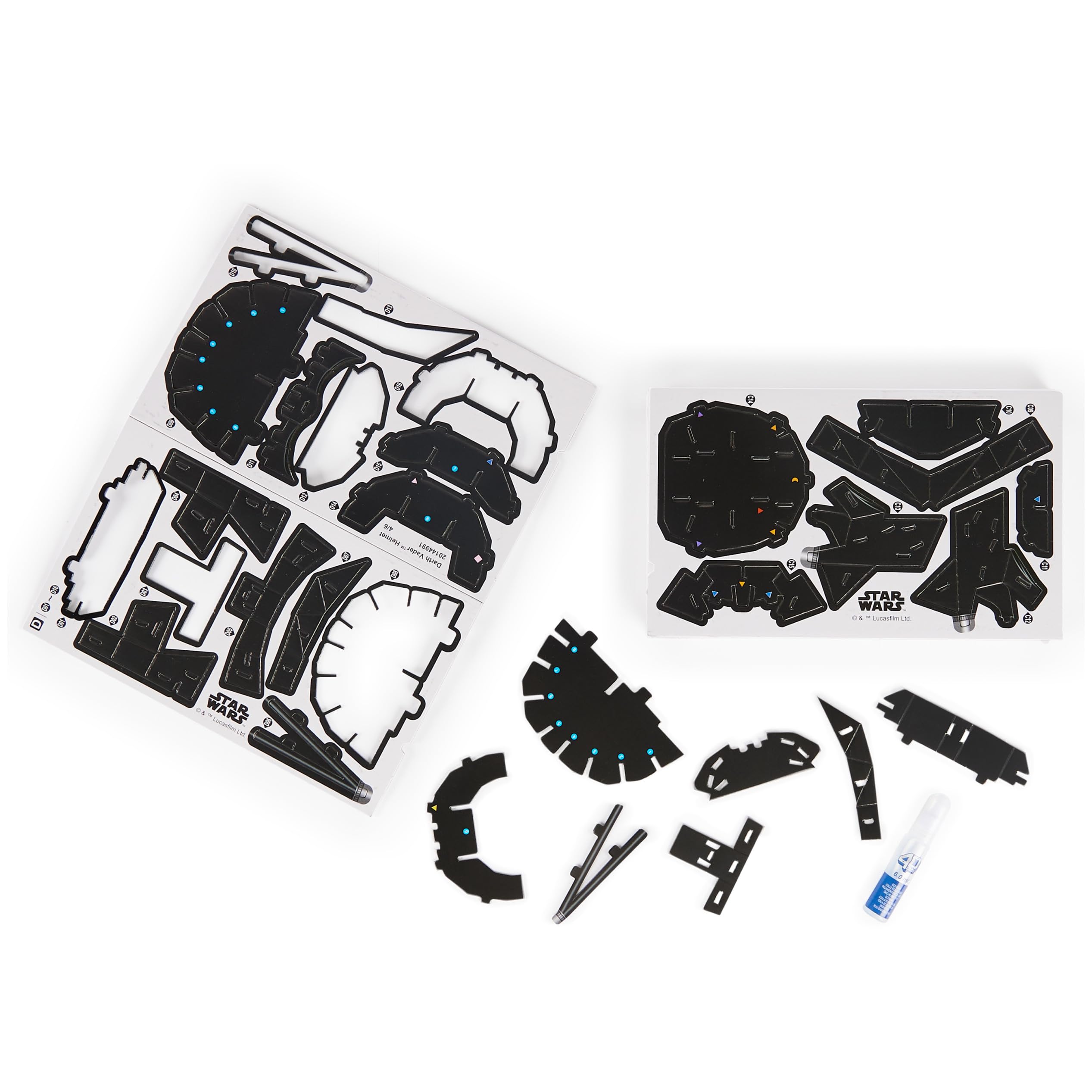 Spin Master Building Sets 4D Build Darth Vader Helmet puzzle 3D