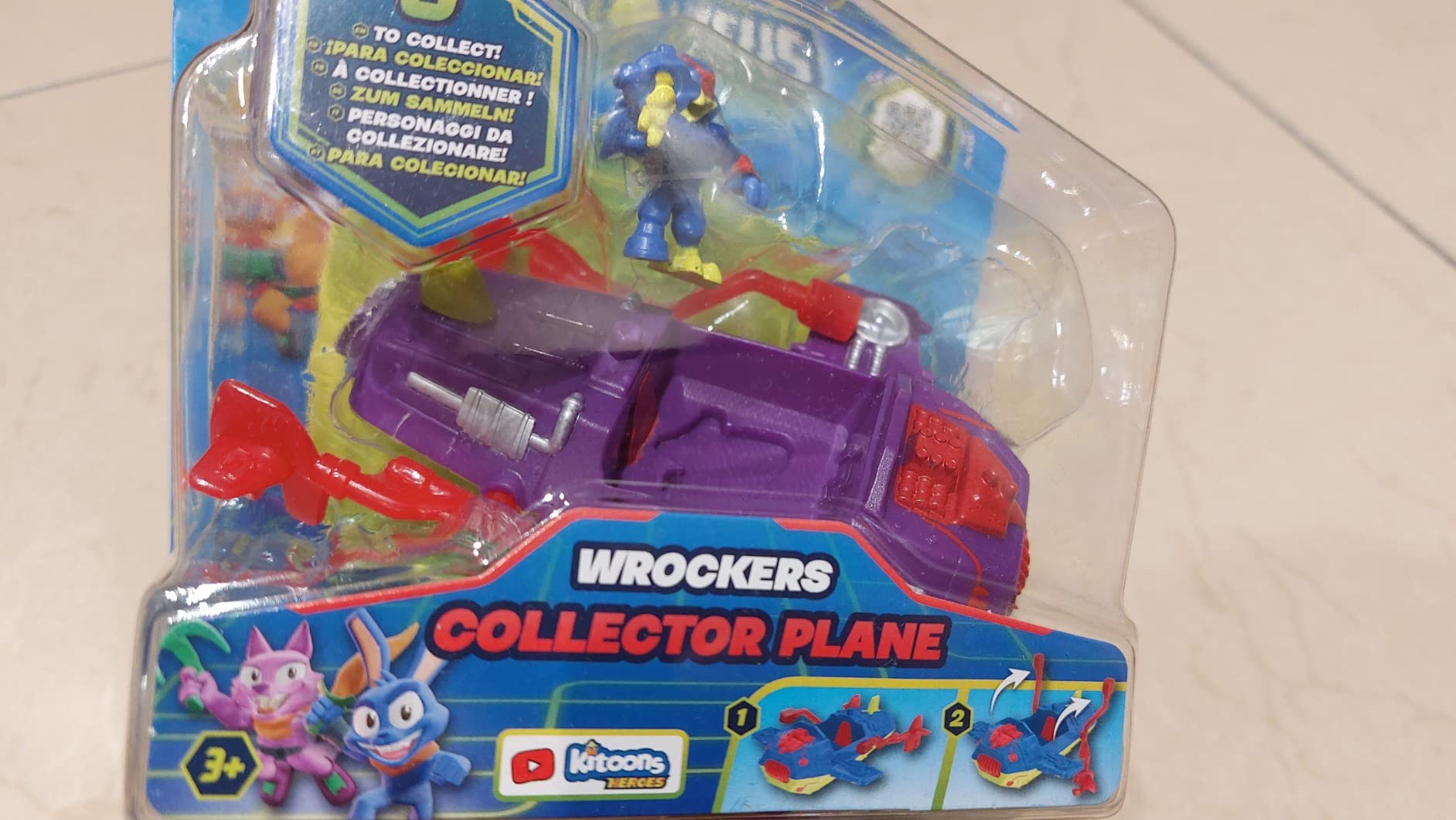 Imc Toys Metazells Collector Plane viola veicolo Coortis S1