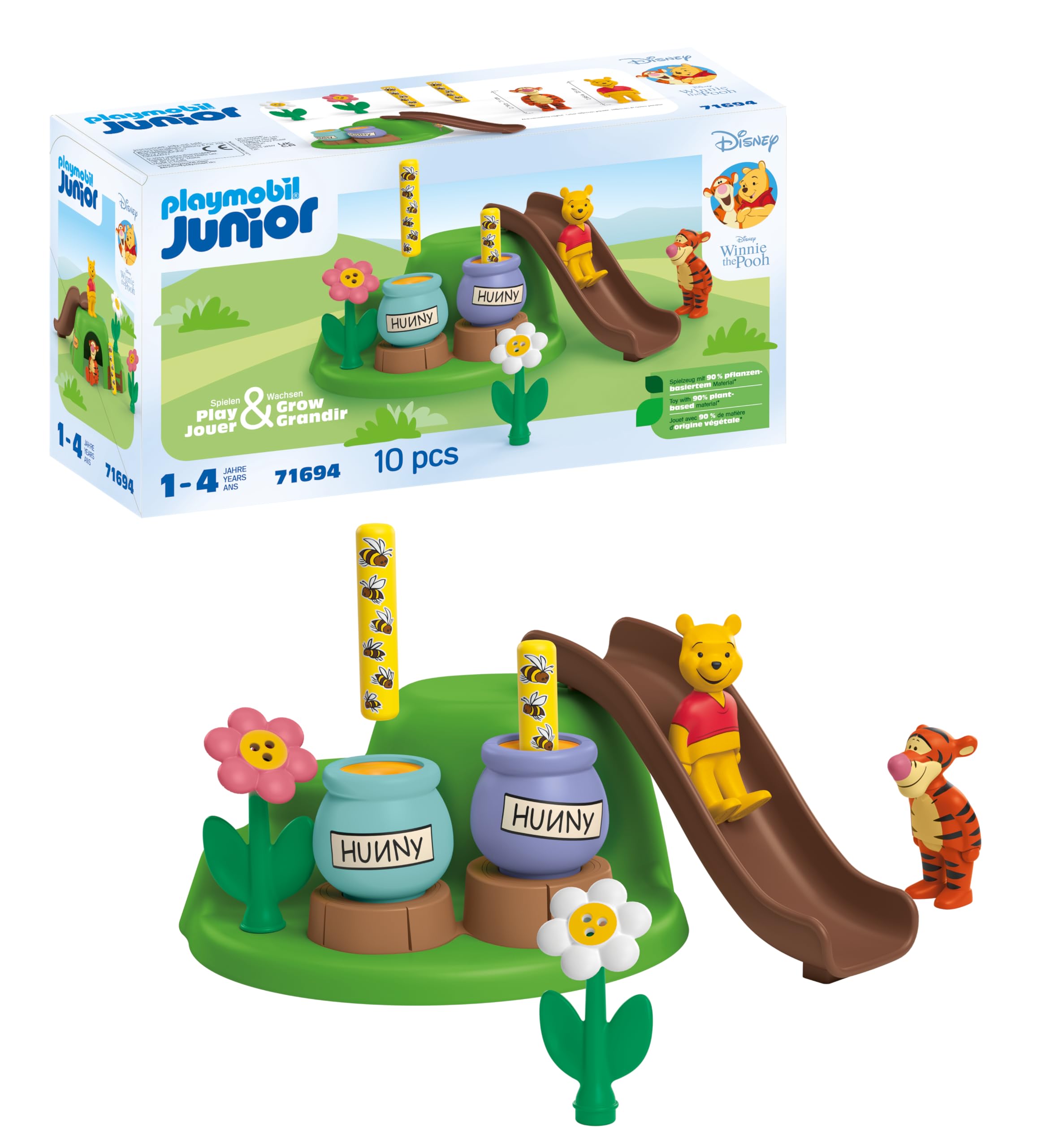 Playmobil Junior Disney 71694 giardino api Winnie Pooh Tigro 12 mesi