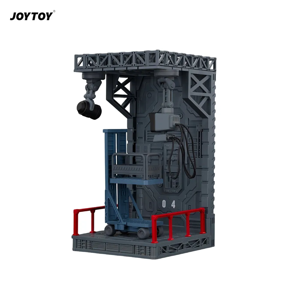 JoyToy Dark Source Hangar Base Display Case 04 teca fantascienza