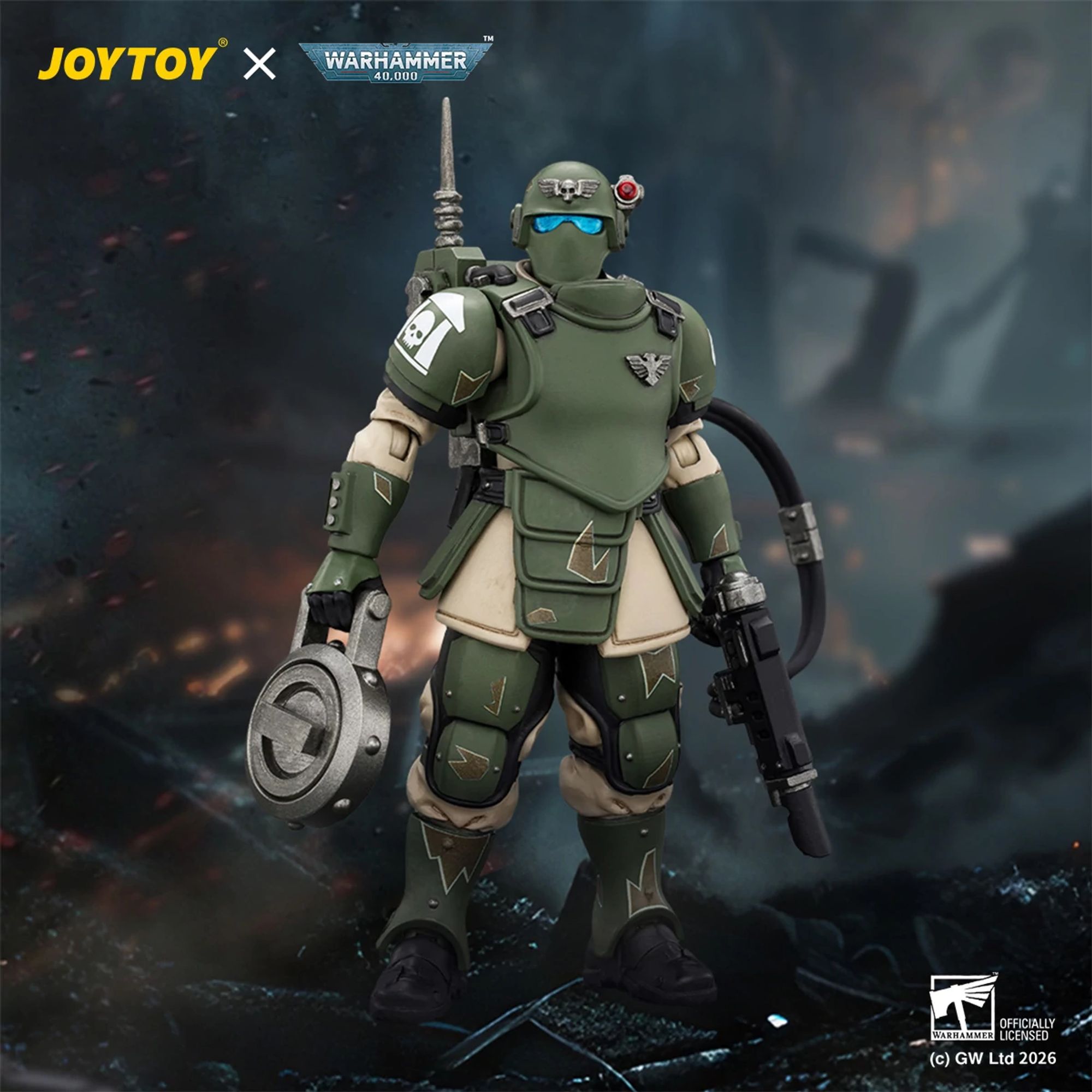 JoyToy Astra Militarum Kasrkin 6 action figure Warhammer